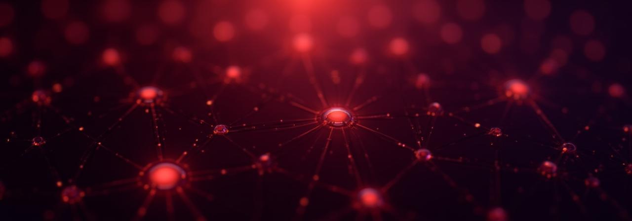 Abstract digital security and data protection visual